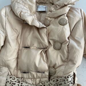 LUXURY Down feather puffer coat